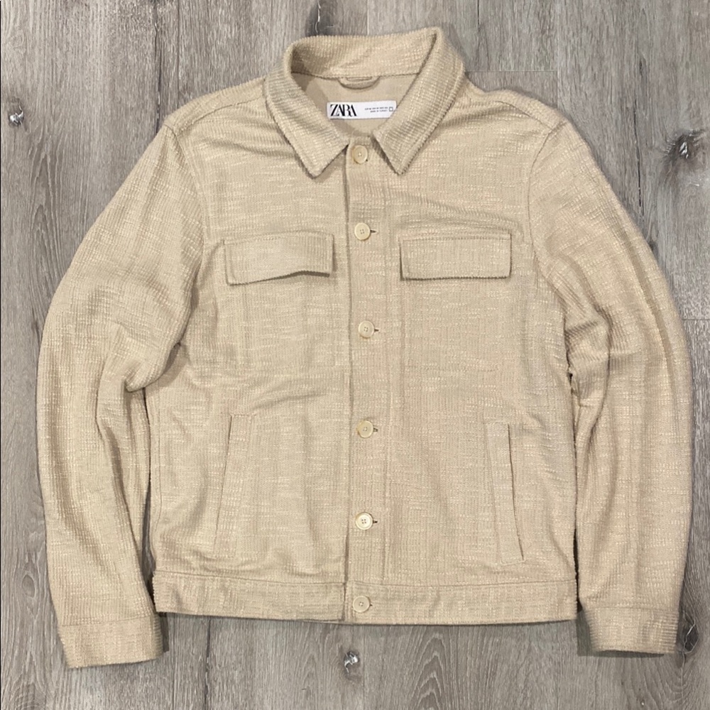 Zara Men's Tan Jacket